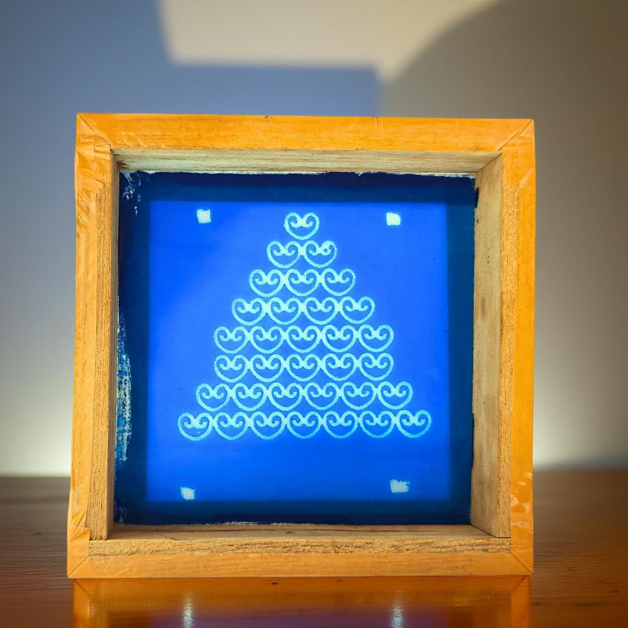 Rangly Gopadam Rangoli Stencil 5 × 5 Inches Pack of 1 Piece