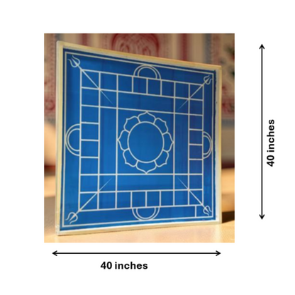 Yantra Design Stencil Wooden Frame 40x40 Inches Pack of 1 piece