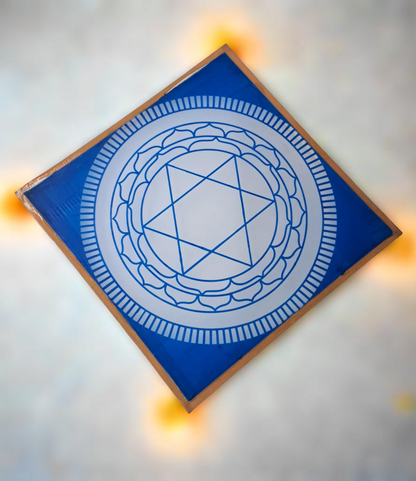 Rangly Jumbo Sudarshana Mandala 1 Yantra  Rangoli Stencil Wooden 30x30 Inches Pack of 1 piece