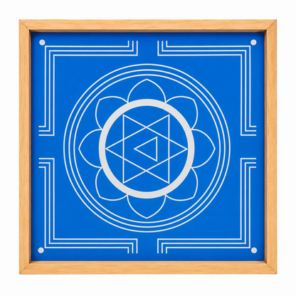 Rangly Ganesh Mandala Yantra Rangoli Stencil Wooden 12x12 Inches Pack of 1 piece