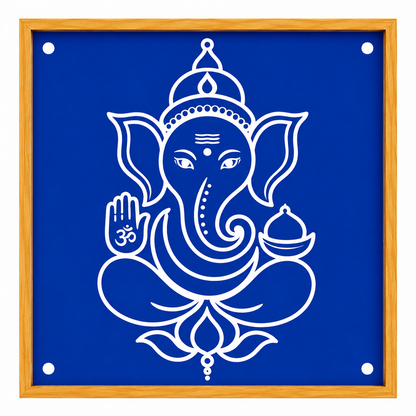Ganesh Rangoli Model 4 Rangoli wooden Stencil