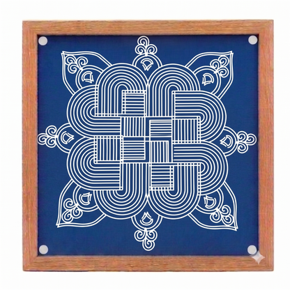 Rangly Big Padi Kolam Pack of 1 piece - WJ3004