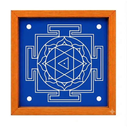 " Shri Baglamukhi Model 3" Aspect Yantra Dasa mahavidya Rangoli wooden Stencil -Elevate Your Spiritual Space