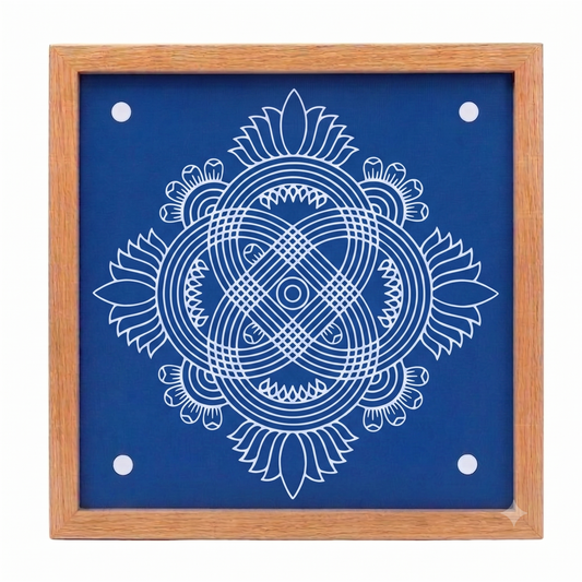 Rangly Biggest Lotus Kolam  Pack of 1 piece - WJ4002