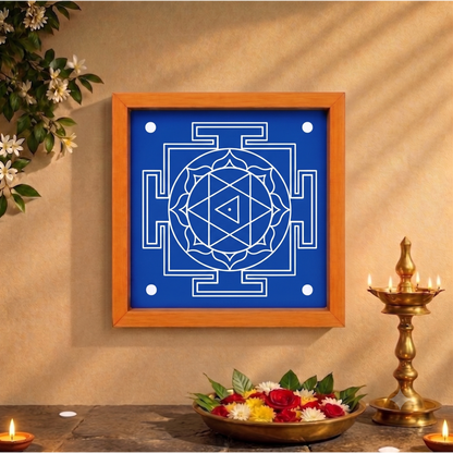 " Shri Baglamukhi Model 3" Aspect Yantra Dasa mahavidya Rangoli wooden Stencil -Elevate Your Spiritual Space