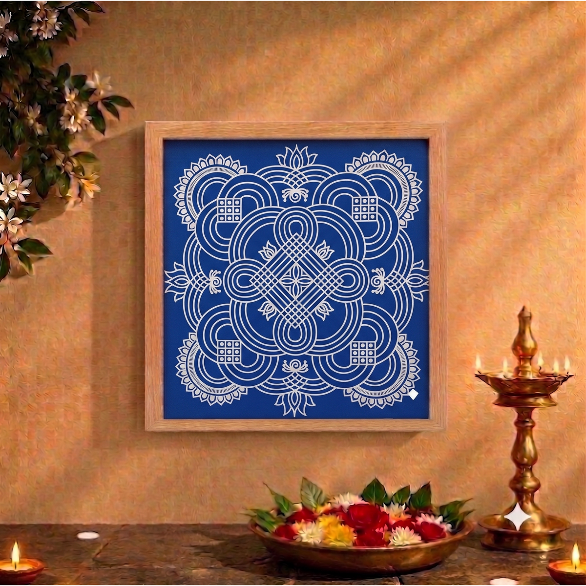 Rangly  Biggest Kambi Kolam Pack of 1 piece - WJ4005