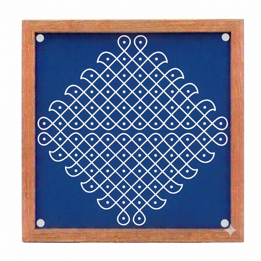 Rangly Big Pulli Kolam Pack of 1 piece - WJ3007