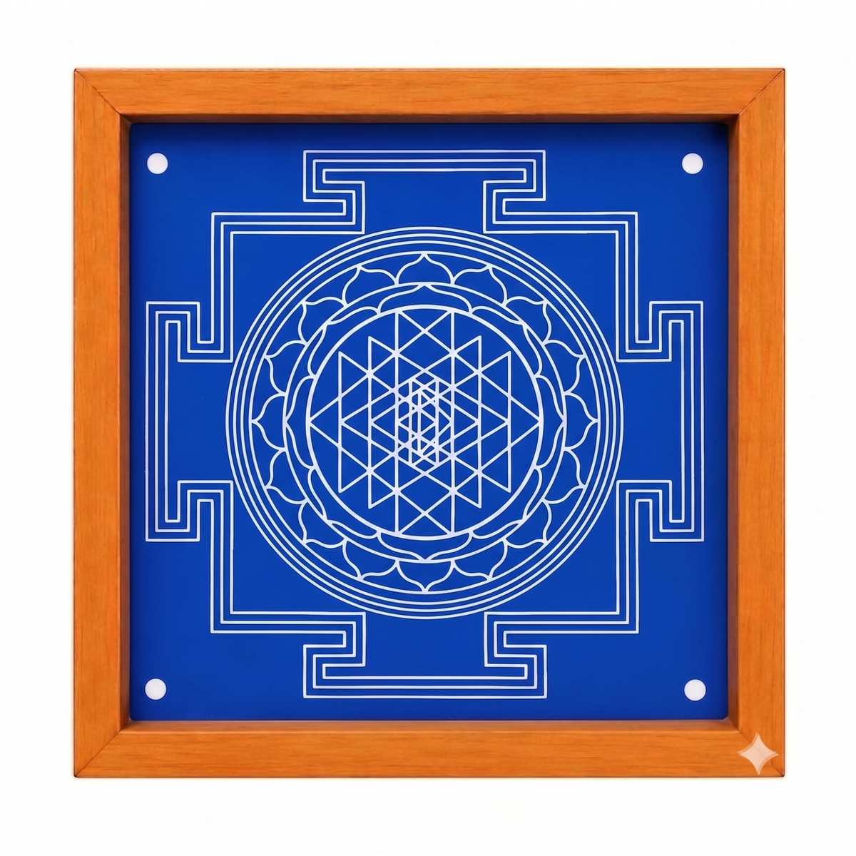Shri Tripura Sundari Shodashi Yantra  Rangoli wooden Stencil -Elevate Your Spiritual Space