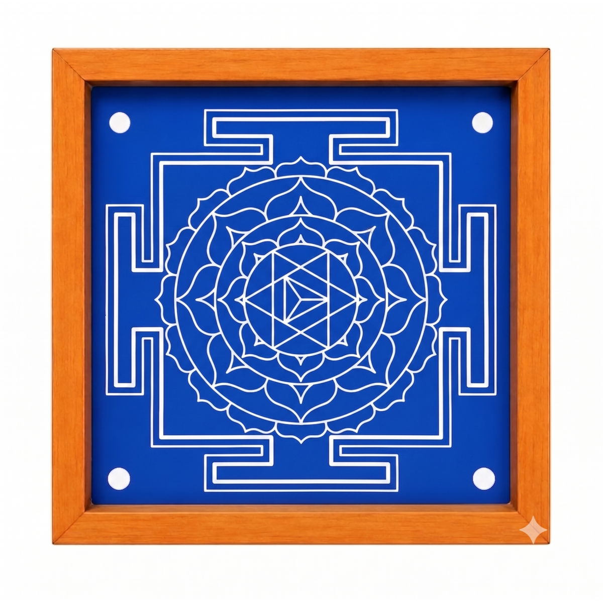 " Shri Baglamukhi Model 2 " Aspect Yantra Dasa mahavidya Rangoli wooden Stencil -Elevate Your Spiritual Space