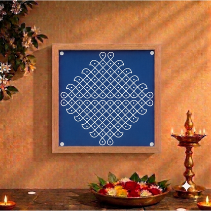 Rangly Big Pulli Kolam Pack of 1 piece - WJ3007