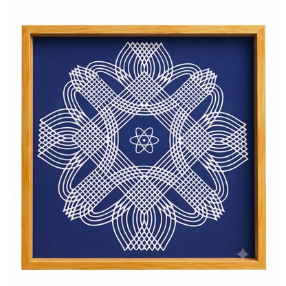 Rangly Grand Padma Vaibhav Kolam   Pack of 1 piece - WJ3002
