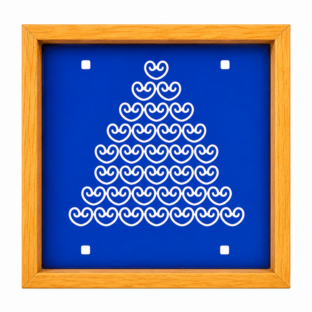 Rangly Gopadam Rangoli Stencil  5 × 5 Inches Pack of 1 Piece