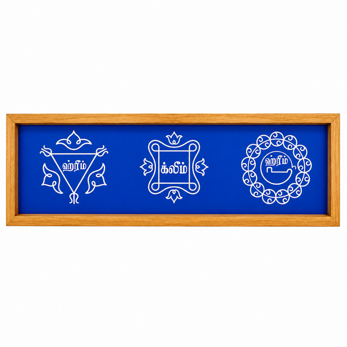 Rangly Navagraha Kolam Stencil Tamil(Model 1) 17x5 Inches  Pack of 1 Piece