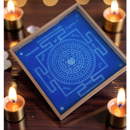 Rangly Chakrabj Mandala Yantra Rangoli Design Stencil Wooden Pack of 1 piece