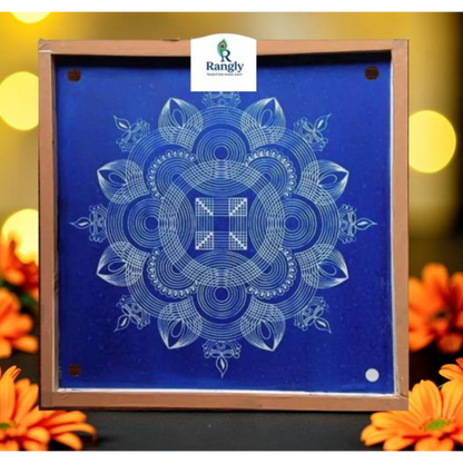Rangly Biggest Diya Kolam Pack of 1 piece - WJ4004