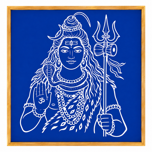 "ஸ்ரீ மாதாங்கி" அஸ்பெக்ட் யந்திர தசமகாவித்யா ரங்கோலி மர ஸ்டென்சில் - உங்கள் ஆன்மீக இடத்தை மேம்படுத்துங்கள்