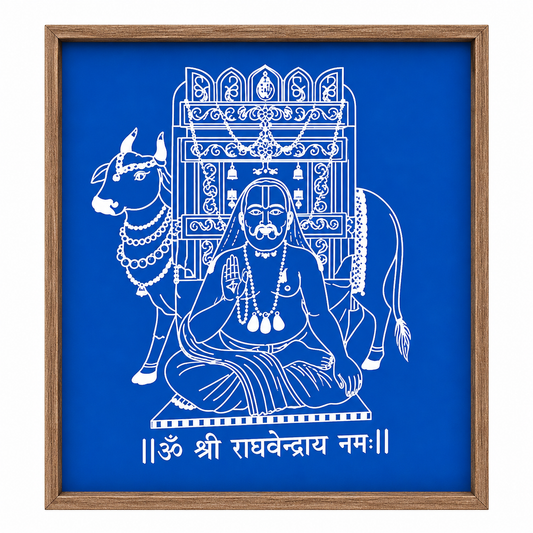 "துர்கா நமஸ்கார்" யந்திர ரங்கோலி மர ஸ்டென்சில் - உங்கள் ஆன்மீக இடத்தின் பொலிவை உயர்த்துங்கள்