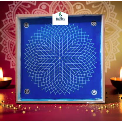 Rangly Sahastradal Kamal  Wooden Pack of 1 piece - W202