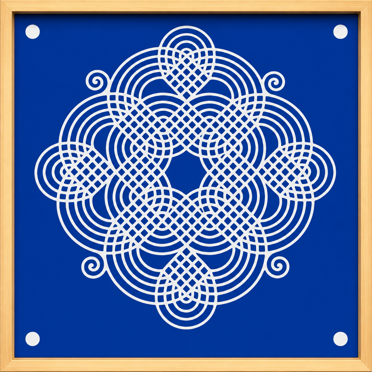 Rangly Grand Anantha Sikku Kolam  Pack of 1 piece - WJ3001
