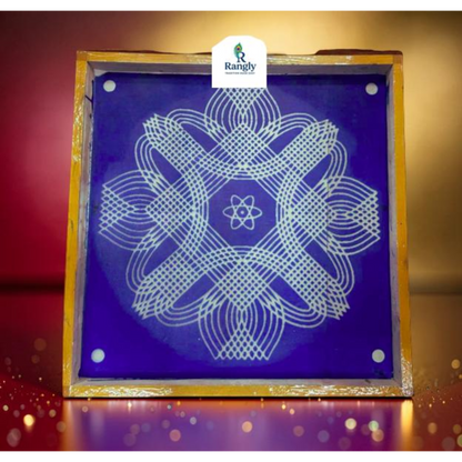 Rangly Grand Padma Vaibhav Kolam   Pack of 1 piece - WJ3002