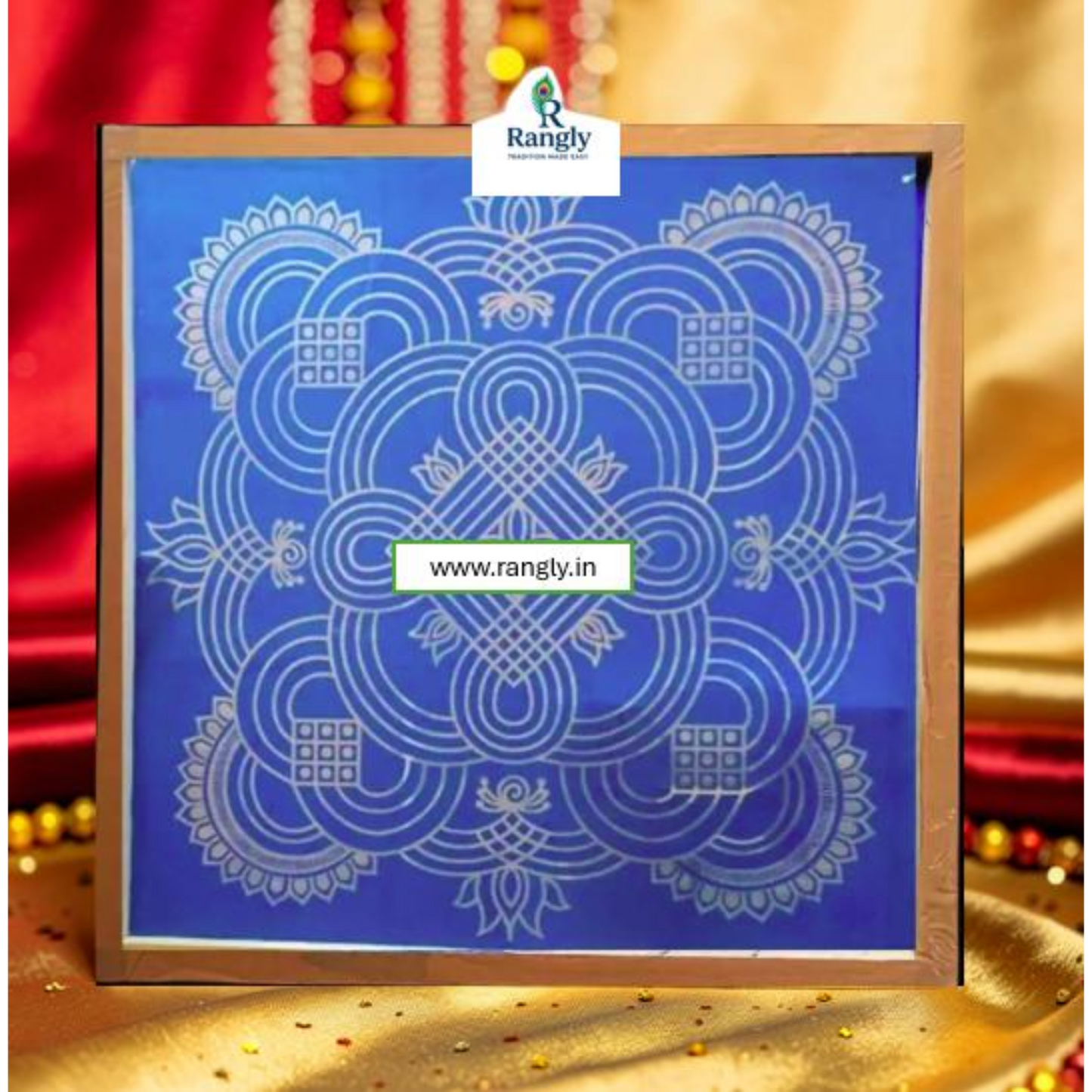 Rangly  Biggest Kambi Kolam Pack of 1 piece - WJ4005