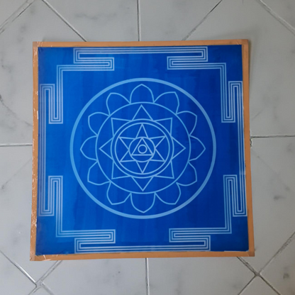 Rangly  Jumbo Surya Mandala Yantra 1 Rangoli Stencil Wooden 30x30 Inches Pack of 1 piece