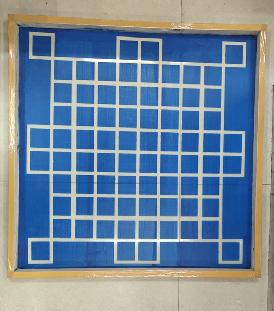 Rangly Jumbo Ashlesha Bali Yantra Rangoli Stencil Wooden30x30 Inches Pack of 1 piece