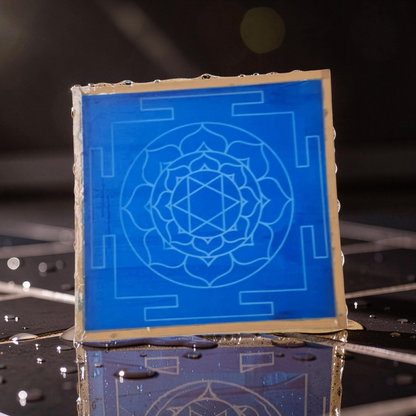 Rangly Jumbo Bhubaneshwari Yantra Rangoli Design Stencil Wooden 24x24 Inches Pack of 1 piece