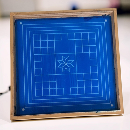 Rangly Vastu Mandala Yantra Rangoli Design Stencil Wooden Pack of 1 piece