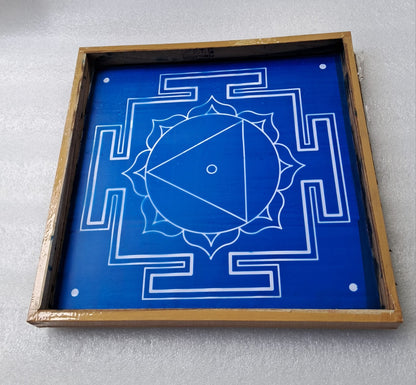 Rangly Tara Yantra Rangoli wooden Stencil -Elevate Your Spiritual Space