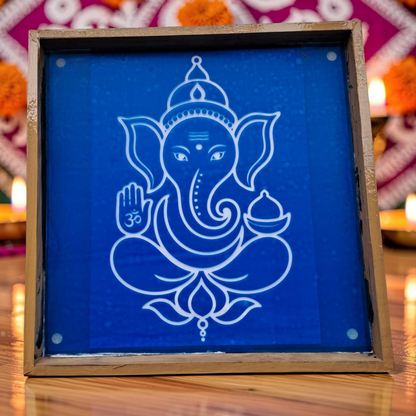 Ganesh Rangoli Model 4 Rangoli wooden Stencil