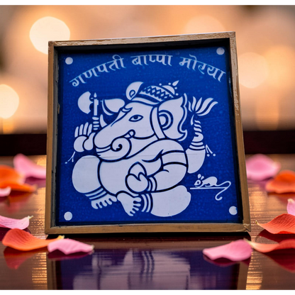 Ganesh Rangoli Model 5  Rangoli wooden Stencil