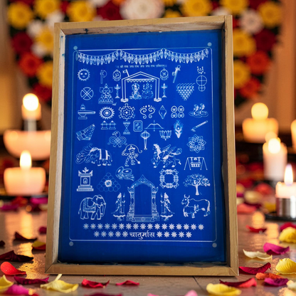 ರಂಗ್ಲಿ "ಲಕ್ಷ್ಮಿ ನರಸಿಂಹರ್" ರಂಗೋಲಿ ವಿನ್ಯಾಸ ಸ್ಟೆನ್ಸಿಲ್ ವುಡನ್ 15x11 ಇಂಚುಗಳು 1 ಪೀಸ್ ಪ್ಯಾಕ್