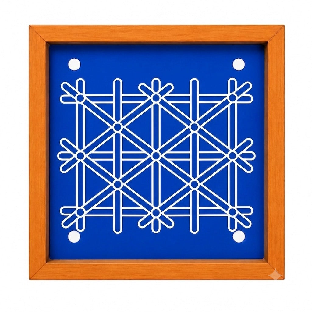 Punyahavachan Mandal Rangoli wooden Stencil -Elevate Your Spiritual Space