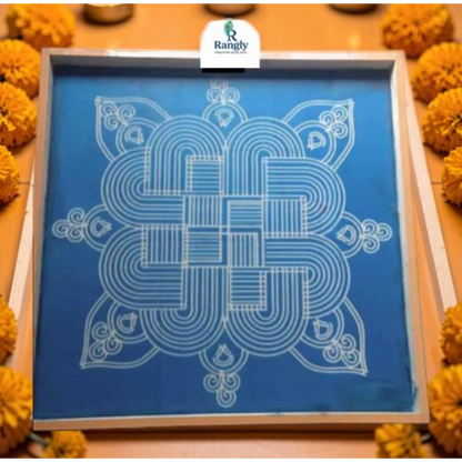 Rangly Big Padi Kolam Pack of 1 piece - WJ3004