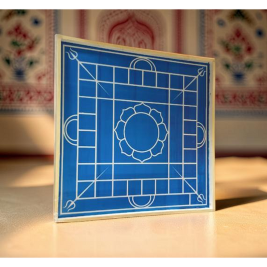 Yantra Design Stencil Wooden Frame 40x40 Inches Pack of 1 piece
