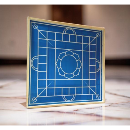 Ganesh Mandal Model 2  Design Stencil Wooden Frame 24x24 Inches Pack of 1 piece