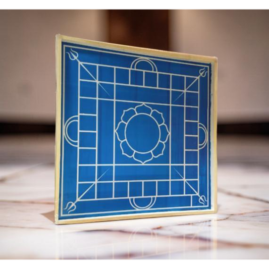 Yantra Design Stencil Wooden Frame 20x20 Inches Pack of 1 piece